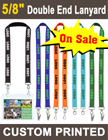 5/8" Custom Printed Event Lanyards With Two Ends LY-058-DA/Per-Piece