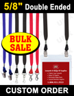 5/8" Economic Lanyards - Events Special - On Bulk Sale! LY-404ES-DA/Per-Piece