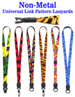 5/8" Airport Security Check Free Lanyards For Airport ID Badges LY-P-UL/Per-Piece