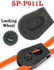 Big Plastic Drawstring Locks: Large Wheel - Tighten String Fasteners