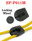 Medium Size Drawstring Locks: Plastic Wheel Cord Locks: Laundry Bag String Closures SP-P011M/Per-100-Pcs