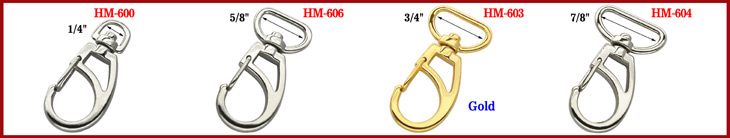 Enhanced Frame Bolt Snap Hooks: Steel Metal Snap Hooks