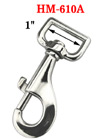 1" Large Swivel Heavy-Load Bolt Snap Hooks: For Flat Rope