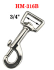 3/4" Big Bag Strap Spring Hooks: For Flat Ropes HM-316B/Per-Piece