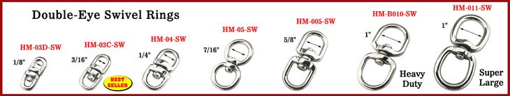 Double-Eye Swivel Rings