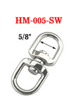 Heavy-Duty Swivel Double Rings: With5/8" Eye-Rings HM-005-SW/Per-Piece