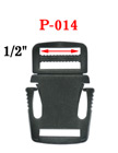 1/2" Shoe Locks, Small Strap Lock Plastic Buckles P-014/Per-Piece