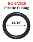 13/16" Great Seller Plastic O-Ring: For Apparel, Lanyards and Crafts Making