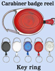 Carabiner Retractable  Keychains For Key Chain Holders